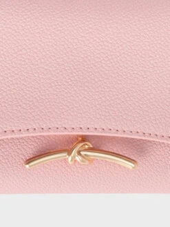 Huxley Metallic Accent Front Flap Wallet -Charles & Keith 2022 L7 CK6 10770579 1 60 5