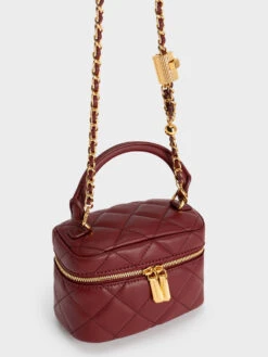 Quilted Vanity Pouch 8 Quilted Vanity Pouch -Charles & Keith 2022 L7 CK6 30781930 1 73 3