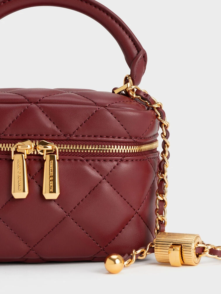 Quilted Vanity Pouch 5 Quilted Vanity Pouch - Image 5