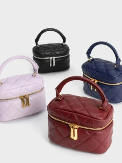 Quilted Vanity Pouch 11 Quilted Vanity Pouch -Charles & Keith 2022 L7 CK6 30781930 1 73 7