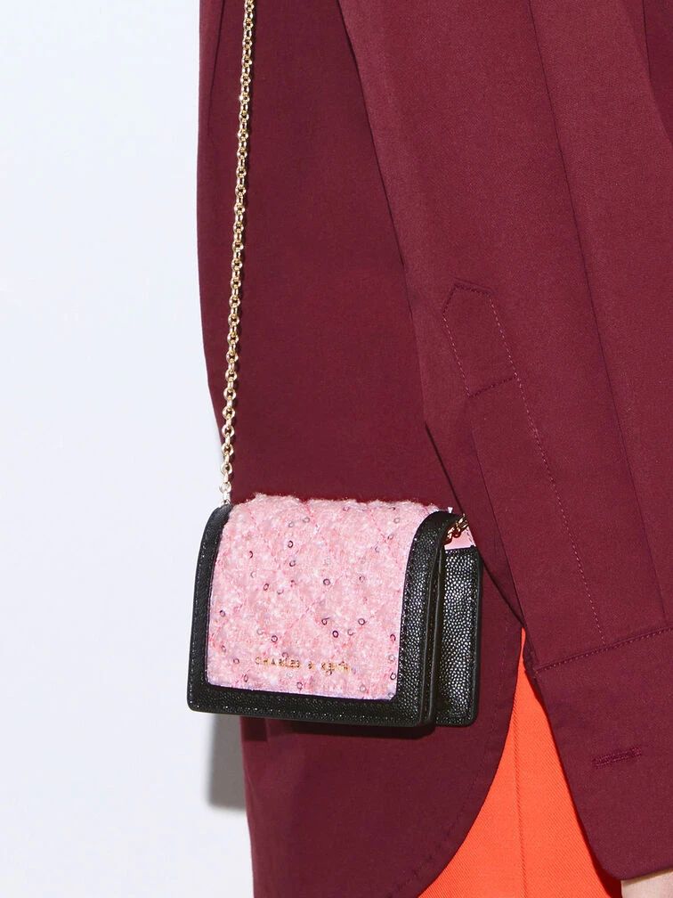 Micaela Tweed Cardholder 2 Micaela Tweed Cardholder - Image 2