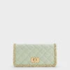 Micaela Quilted Long Wallet