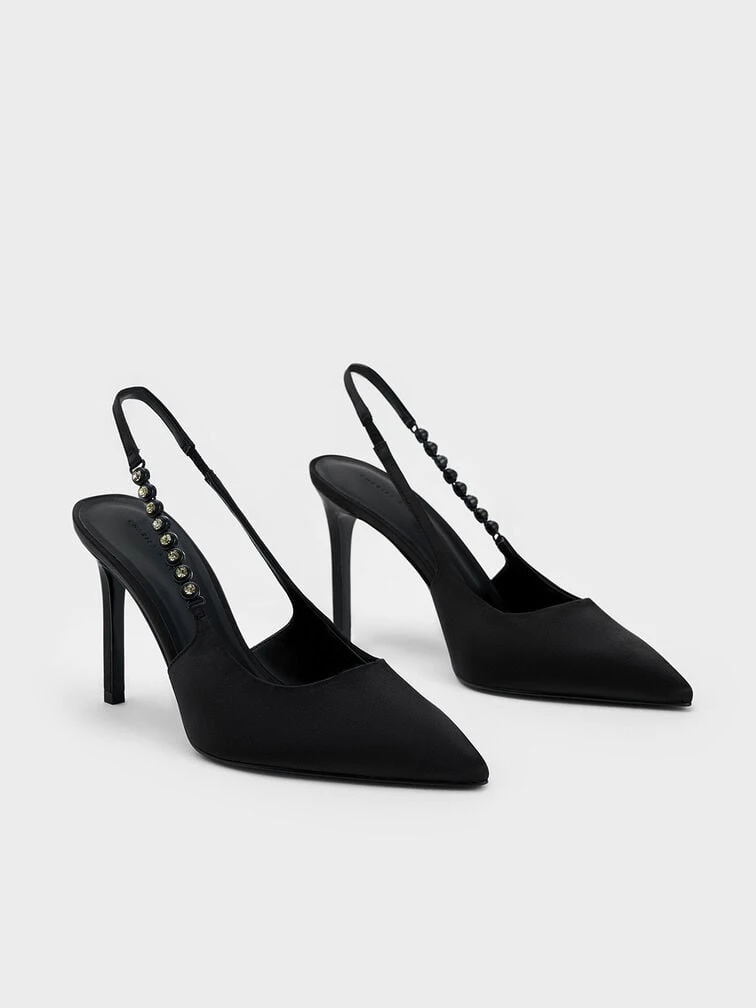 Gem-Strap Slingback Pumps 2 Gem-Strap Slingback Pumps - Image 2