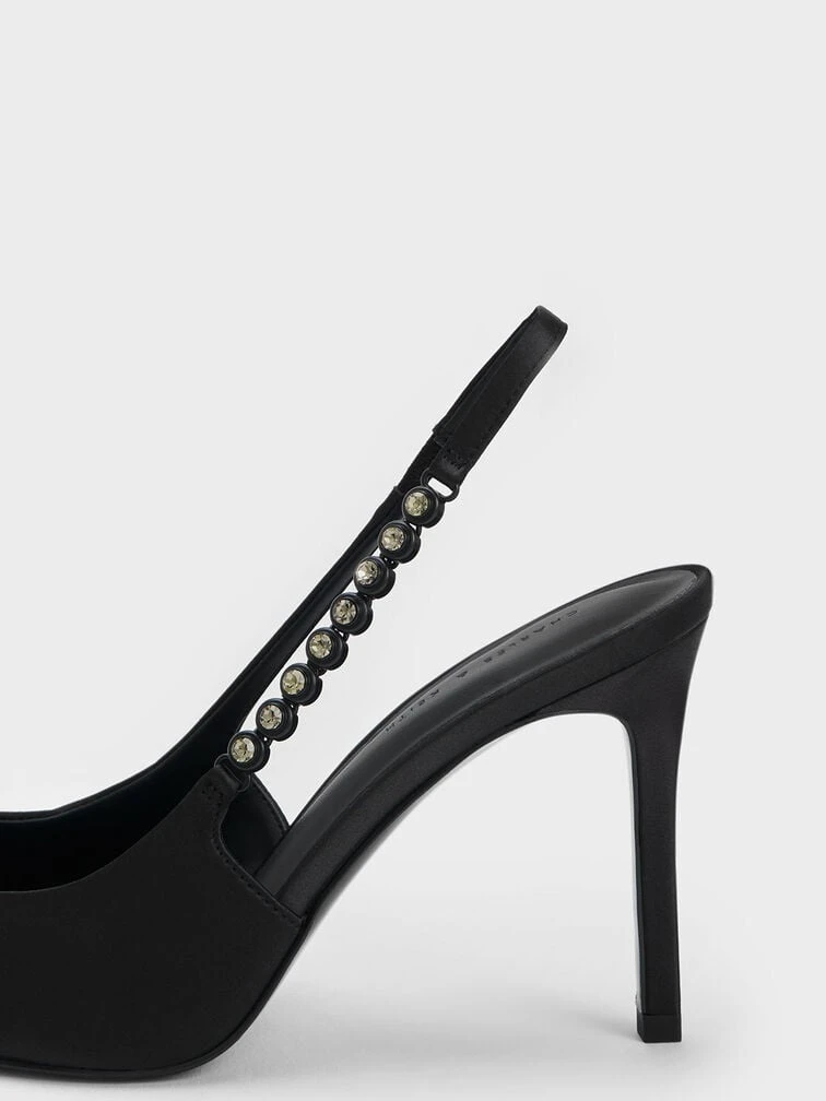 Gem-Strap Slingback Pumps 3 Gem-Strap Slingback Pumps - Image 3