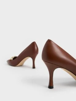 Avani Chunky Chain Stilleto Heel Pumps 7 Avani Chunky Chain Stilleto Heel Pumps -Charles & Keith 2023 L2 CK1 60361449 51 5