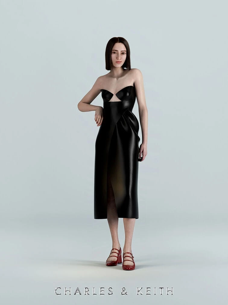 Claudie Patent Buckled Mary Janes 2 Claudie Patent Buckled Mary Janes - Image 2