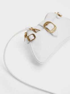 Eilith Chain-Handle Buckled Bag 9 Eilith Chain-Handle Buckled Bag -Charles & Keith 2023 L2 CK2 20671498 03 5