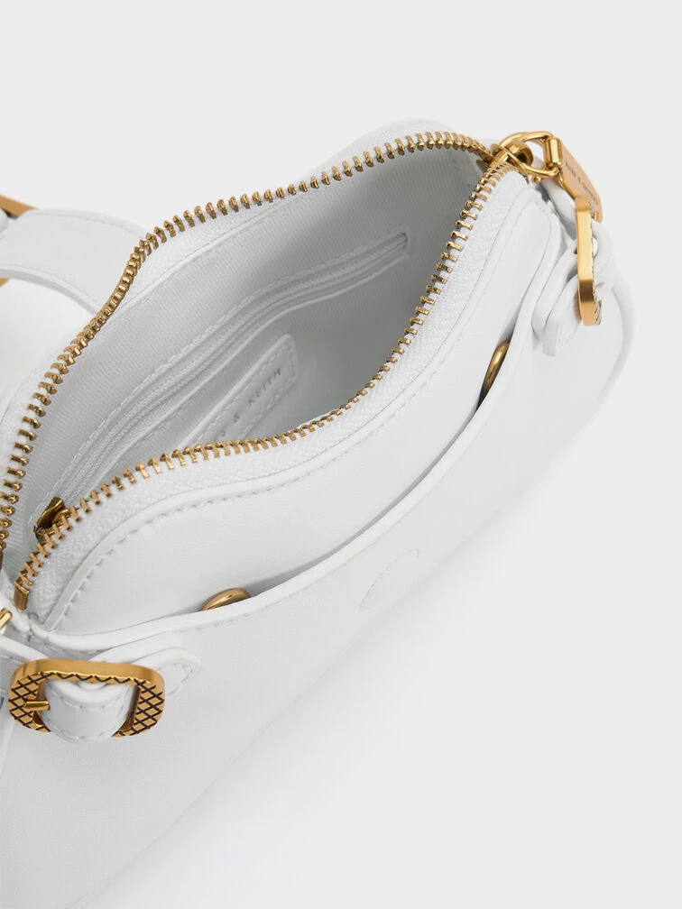 Eilith Chain-Handle Buckled Bag 6 Eilith Chain-Handle Buckled Bag - Image 6