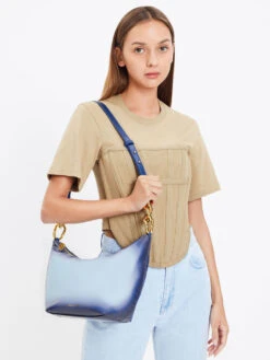 Cayce Ombre Hobo Bag -Charles & Keith 2023 L2 CK2 40671465 10 4