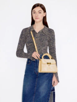 Floral Illustrated Trapeze Bag -Charles & Keith 2023 L2 CK2 50271106 05 4