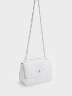 Micaela Quilted Chain Bag -Charles & Keith 2023 L2 CK2 80151280 1 03 3