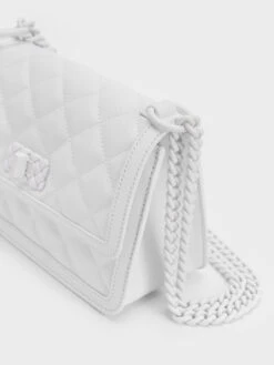 Micaela Quilted Chain Bag -Charles & Keith 2023 L2 CK2 80151280 1 03 5