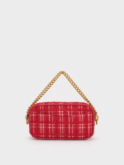Cayce Tweed Boxy Crossbody Bag