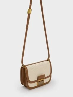 Charlot Canvas Crossbody Bag -Charles & Keith 2023 L2 CK2 80782074 47 3