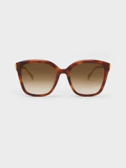 Oversized Square Acetate Sunglasses