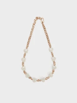 Heart Motif Choker Necklace