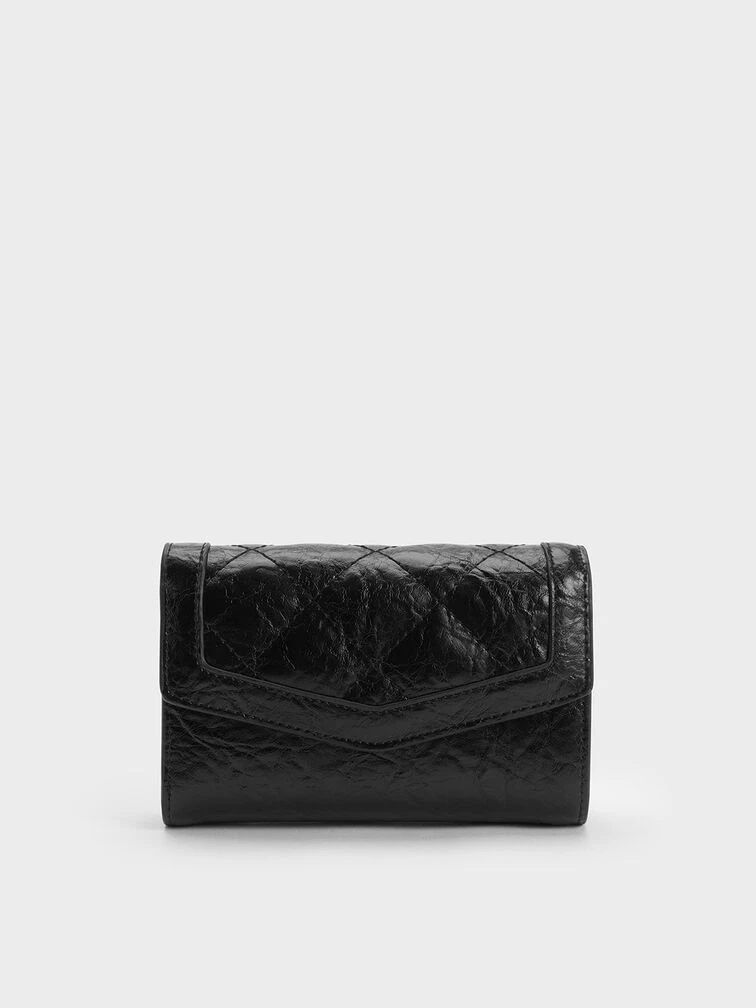 Arley Wrinkled Quilted Wallet 1 Arley Wrinkled Quilted Wallet