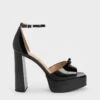 Verona Patent Leather Platform Sandals