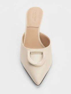 Gabine Leather Mules 10 Gabine Leather Mules -Charles & Keith 2023 L2 SL1 61900006 41 7