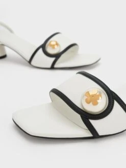 Pearl-Embellished Sandals 12 Pearl-Embellished Sandals -Charles & Keith 2023 L3 CK1 60050994 03 7