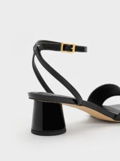 Pearl-Embellished Patent Sandals 12 Pearl-Embellished Patent Sandals -Charles & Keith 2023 L3 CK1 60050994 J5 5