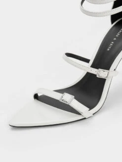 Patent Strappy Heeled Sandals 12 Patent Strappy Heeled Sandals -Charles & Keith 2023 L3 CK1 60280394 03 7