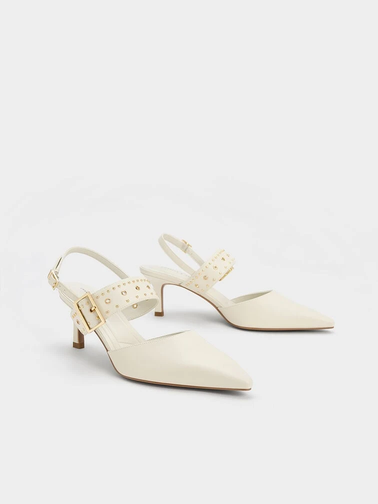 Sepphe Grommet Slingback Pumps 2 Sepphe Grommet Slingback Pumps - Image 2