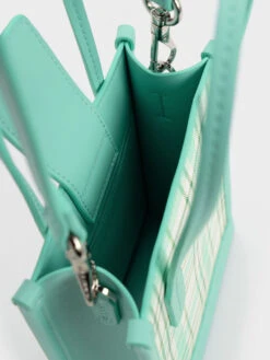 Checkered Geometric Tote Bag -Charles & Keith 2023 L3 CK2 30671515 24 8
