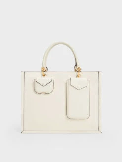 Charles & Keith 42 Amber Multi-Pouch Tote Bag