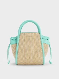 Ashby Raffia Tote Bag