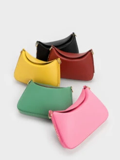 Catena Chain-Handle Bag -Charles & Keith 2023 L3 CK2 40782064 23 7