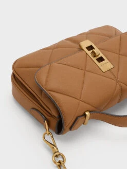 Anwen Quilted Top Handle Bag -Charles & Keith 2023 L3 CK2 50271199 47 5