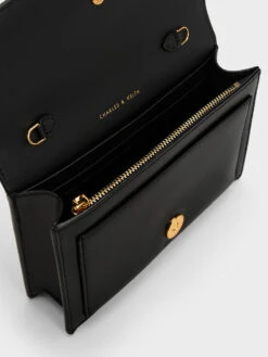 Padlock Envelope Crossbody Bag -Charles & Keith 2023 L3 CK2 80770605 01 8