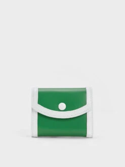 Alouette Contrast Trim Small Wallet