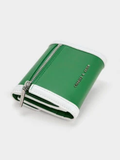 Alouette Contrast Trim Small Wallet -Charles & Keith 2023 L3 CK6 10701313 12 5