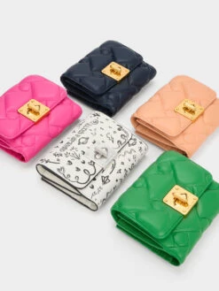 Tillie Quilted Wallet -Charles & Keith 2023 L3 CK6 10770598 17 7