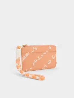 Gwiana Printed Card Holder -Charles & Keith 2023 L3 CK6 50840514 17 3