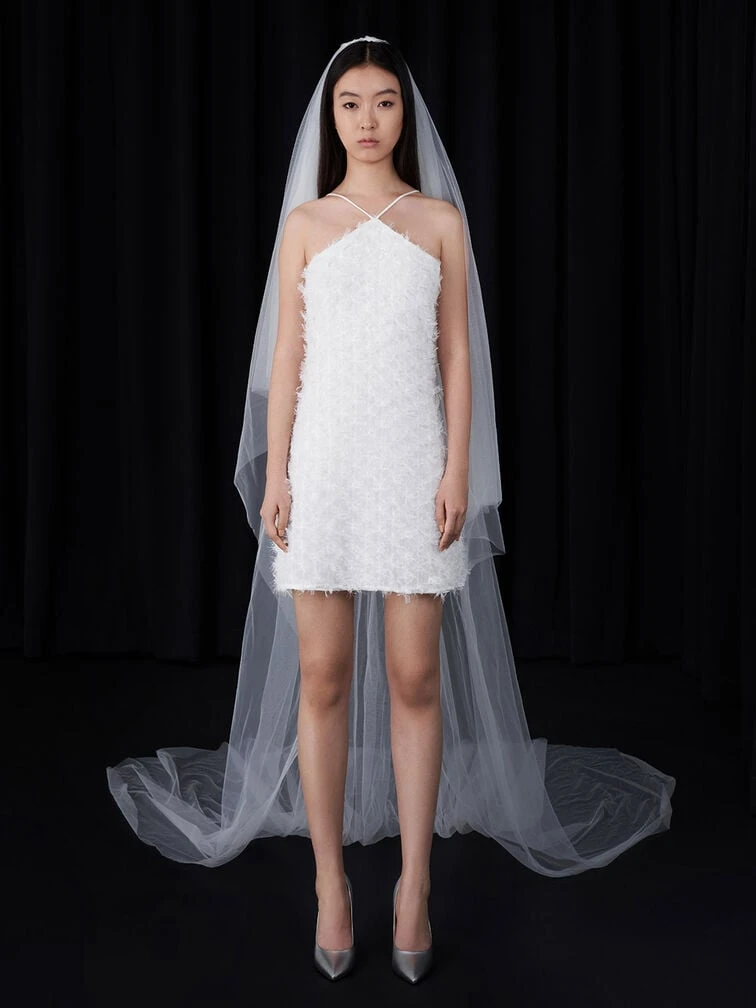 Metallic Leather Flare Heel Pumps 2 Metallic Leather Flare Heel Pumps - Image 2