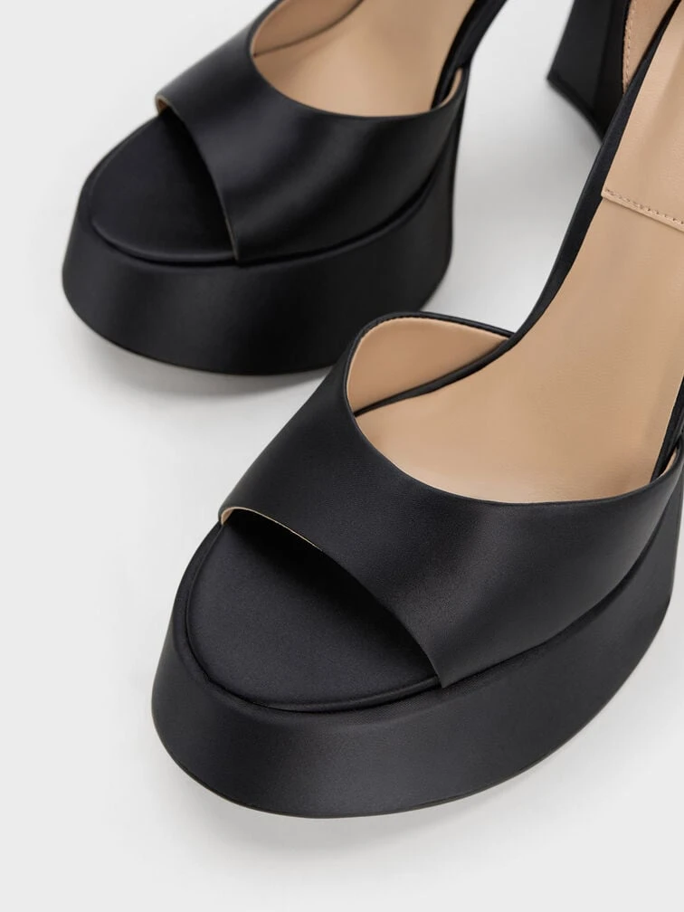 Michelle Recycled Polyester Platform Sandals 4 Michelle Recycled Polyester Platform Sandals - Image 4