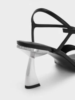 Open Toe Curved Heel Sandals -Charles & Keith 2023 L6 CK1 60190322 01 5