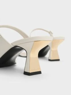 Double Strap Heeled Mules -Charles & Keith 2023 L6 CK1 60190323 03 5