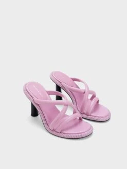 Crossover Crystal-Embellished Mules 9 Crossover Crystal-Embellished Mules -Charles & Keith 2023 L6 CK1 60361476 49 3