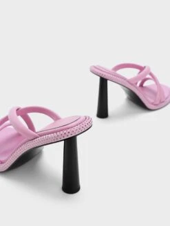 Crossover Crystal-Embellished Mules 11 Crossover Crystal-Embellished Mules -Charles & Keith 2023 L6 CK1 60361476 49 5