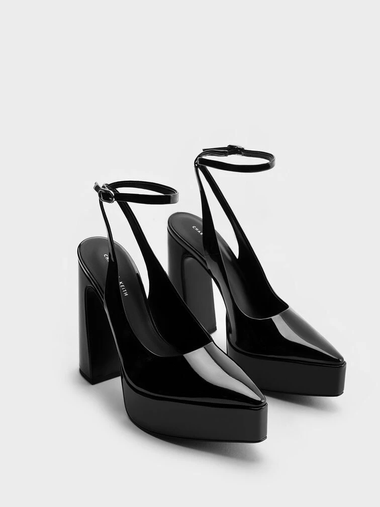 Guinevere Patent Platform Pumps 3 Guinevere Patent Platform Pumps - Image 3