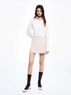 Patent Double Buckle Two-Tone Mary Janes -Charles & Keith 2023 L6 CK1 61720159 41 4