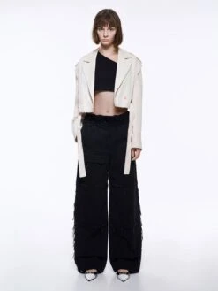 Patent Pearl Chain-Link Slingback Pumps -Charles & Keith 2023 L6 CK1 61720161 J5 4