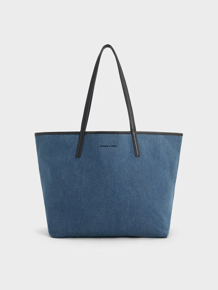 Sianna Denim Tote Bag 1 Sianna Denim Tote Bag