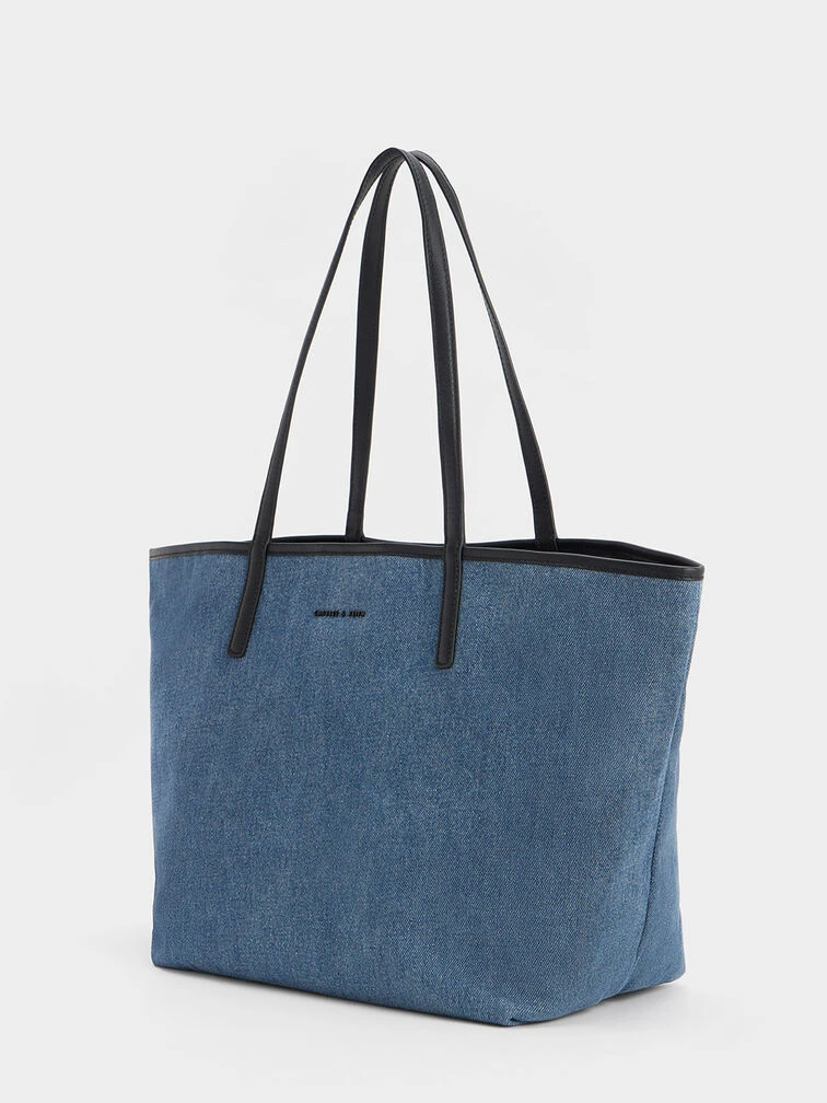 Sianna Denim Tote Bag 3 Sianna Denim Tote Bag - Image 3