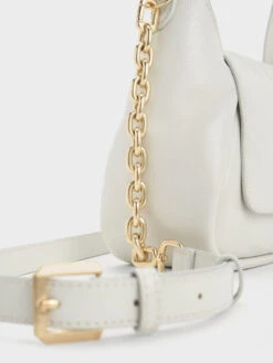 Buzz Front Flap Hobo Bag -Charles & Keith 2023 L6 CK2 40271213 03 7