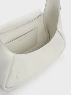 Buzz Front Flap Hobo Bag -Charles & Keith 2023 L6 CK2 40271213 03 8